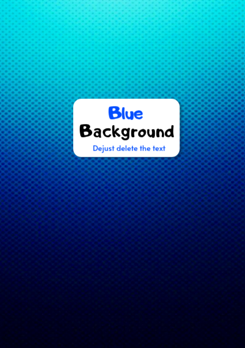 Blue Background Template | PosterMyWall