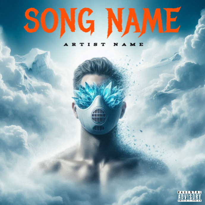 Blue Rapper Cover Modèle Blue Best Cover Album Music Art Trap Mixtape Rap Album Cover ...