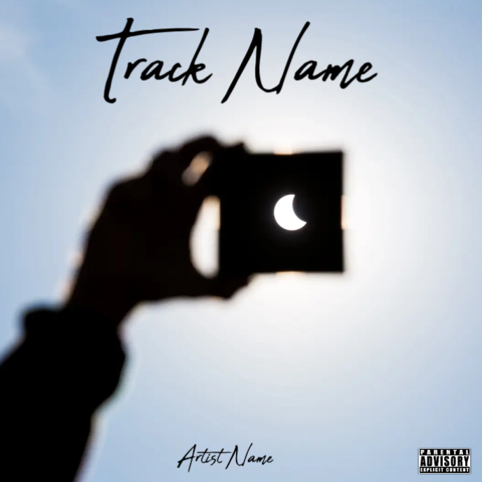 Blue Rapper Cover Blue Best Cover Album Music Art Trap Mixtape Rap Album Cover Template ...