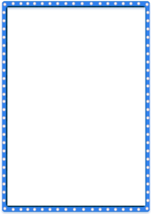 Blue Frame Basic blue border frame Template | PosterMyWall