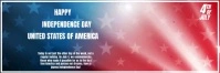 Blue Ceria Independence Day Tajuk Twitter template