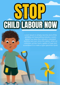 Poster Examples Labor Child Labor Poster Template | PosterMyWall