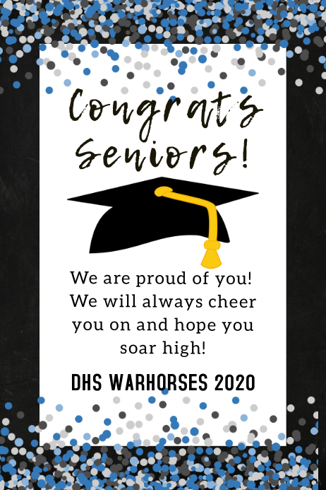 Copy of Blue Class of 2020 | PosterMyWall