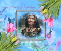 Floral, Funeral, Loving Memory, Celebration Life, Obituary, Celebracion De Vida, Birthday, cumpleaño Large Rectangle template