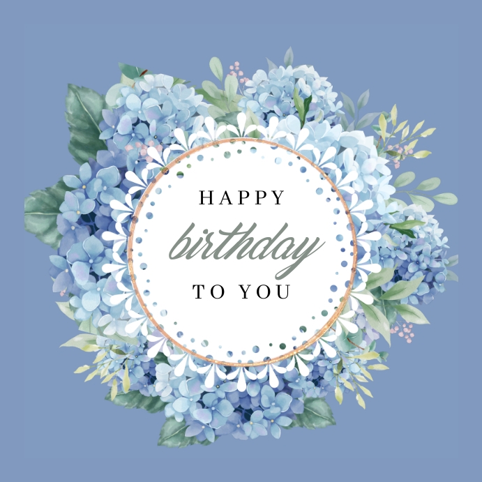 Blue Birthday Roses Happy Birthday Blue Flowers Images