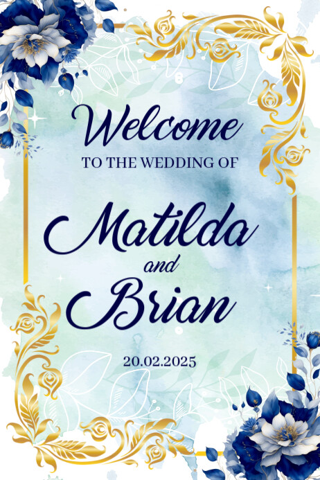 Welcome Board Background