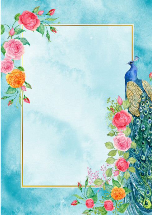 Flower Border Designs As