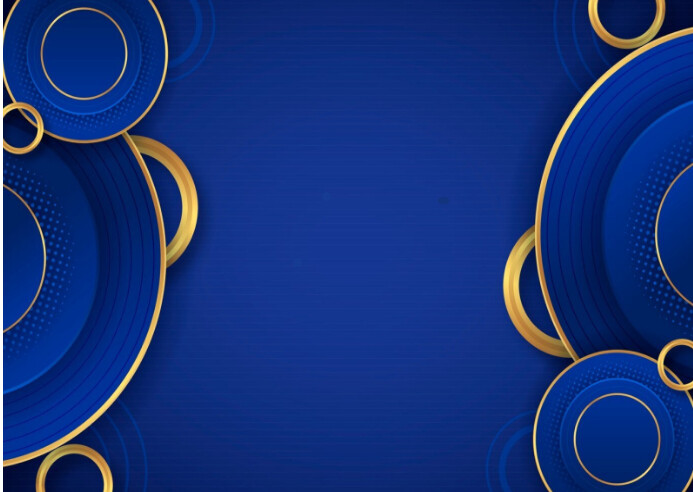 blue frame background template Modelo | PosterMyWall