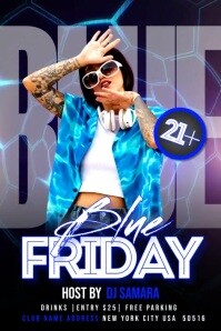 Blue Friday Template | PosterMyWall