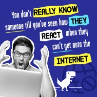 Blue Fun Marketing Instagram Image