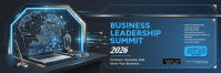 Black Business Leadership Summit ส่วนหัว Twitter Template