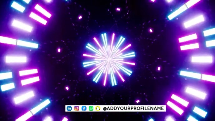 Copy of Blue Futuristic Digital Display Digital Display Video ...