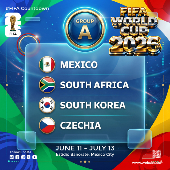 Fifa World Cup Countdown Template | PosterMyWall