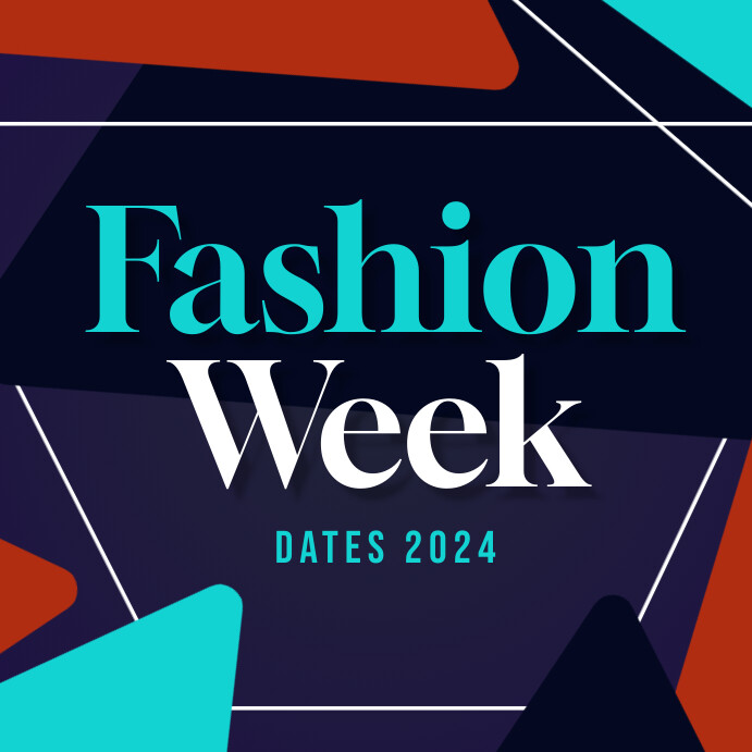 Geometric Design Fashion Week Dates 2024