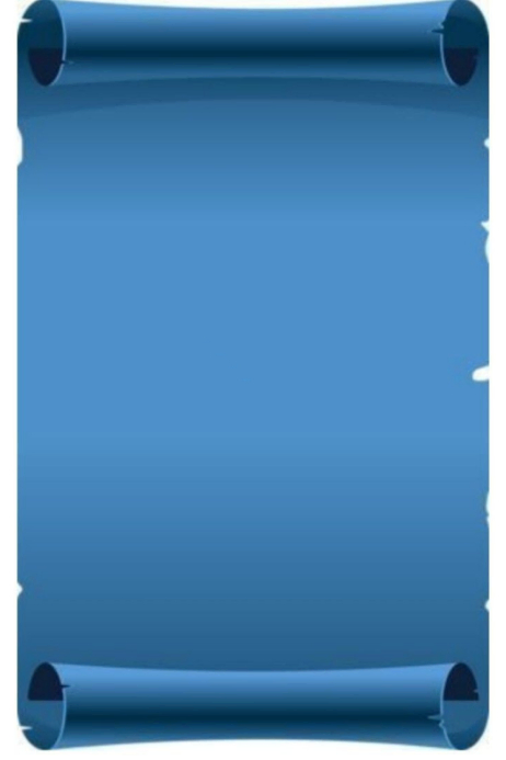 Blue Gradient Blank Scroll Poster Poster Template | PosterMyWall