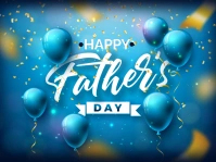 Blue Gradient Blue Yard Sign Rótulo de jardín template