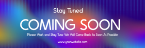 Blu Coming Soon Announcement Email Header Template