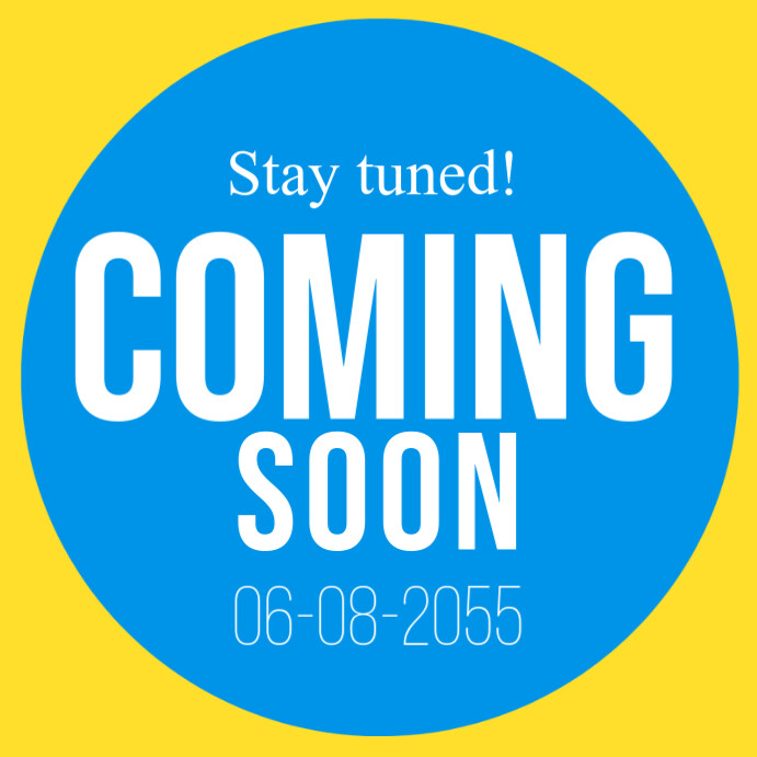 Blue Gradient Stay Tuned Coming Soon Celebration Template Instagram ...