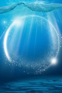 Blue Gradient Underwater Glow Circle Background  Pinterest Graphic template