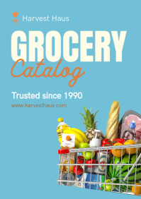 Blauw Grocery Catalog A4 Template - Page 1