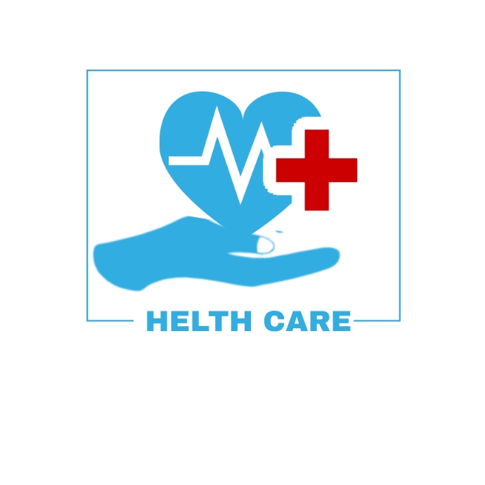 Blue health care logo (2) template