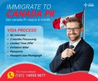 Blue Immigration Lawyer Template Large Rectan