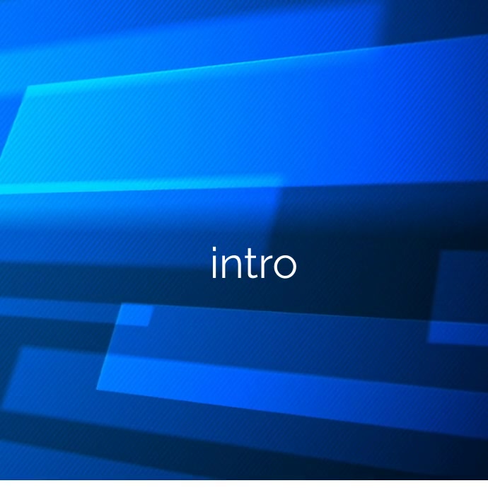 Blue intro Template | PosterMyWall