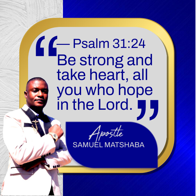 Copy of Blue Joyful Bible Quote Instagram Post | PosterMyWall