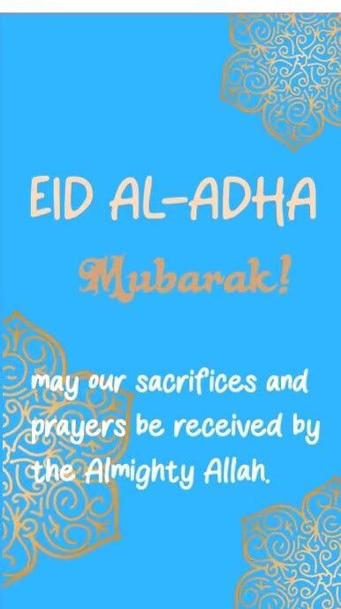 Blue Joyful Eid Instagram Reel Template PosterMyWall Blue Joyful Eid Instagram Reel Template PosterMyWall