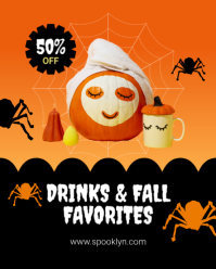 Blue Halloween Food Sale Instagram Portrait Template - Page 5