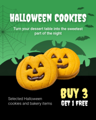 Blue Halloween Food Sale Instagram Portrait Template - Page 2