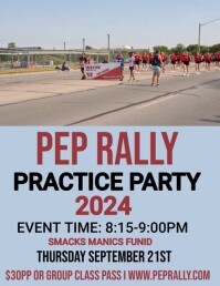 pep rally Template | PosterMyWall