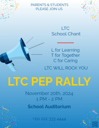 pep rally Template | PosterMyWall