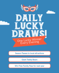 Blue Summer Carnival Instagram Portrait Template - Page 5