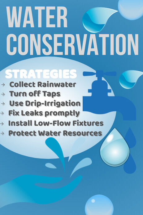 The Best Water Conservation Poster Water Conservation Poster Campaign