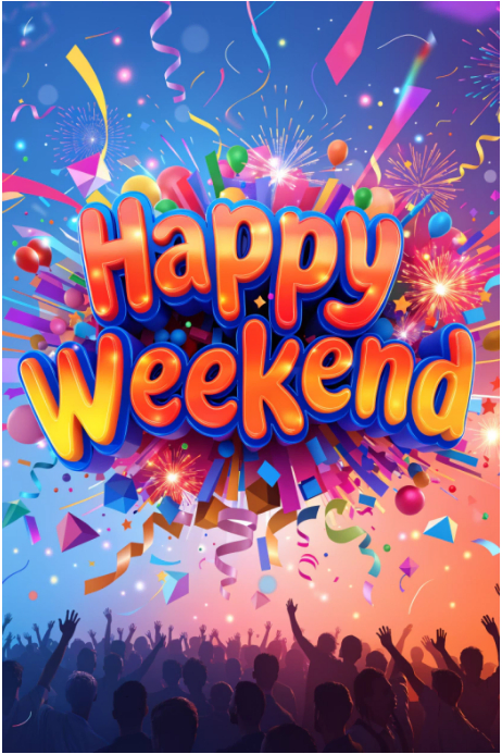 Weekend Celebration Posters Template | PosterMyWall