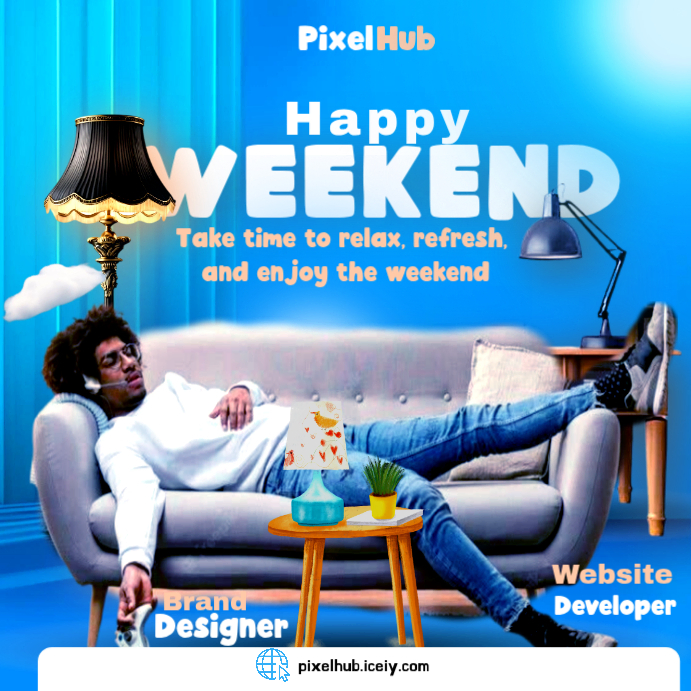 Weekend Relaxation Instagram Ad Template | PosterMyWall