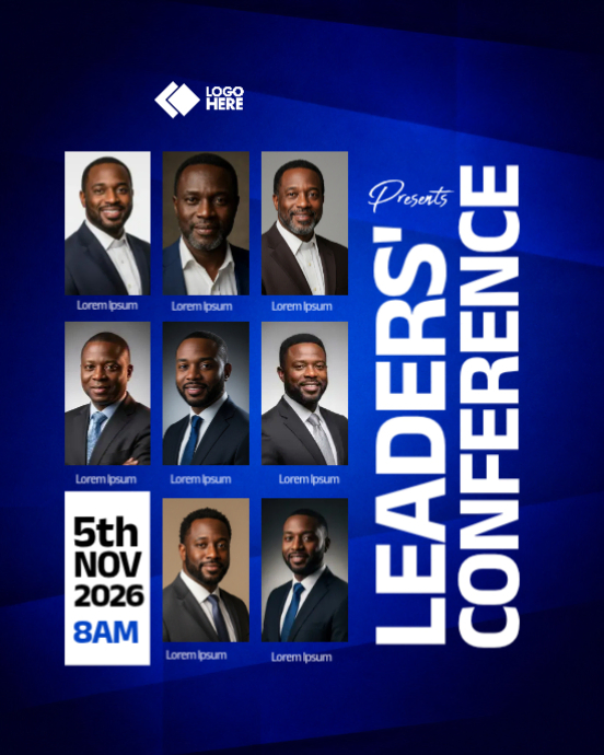 Leadership Conference Template | PosterMyWall