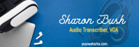 Blue Linkedin Professional Banner template