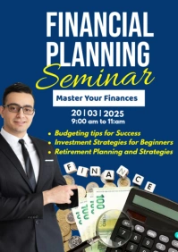 Blue List-based Financial Planning  A1 template