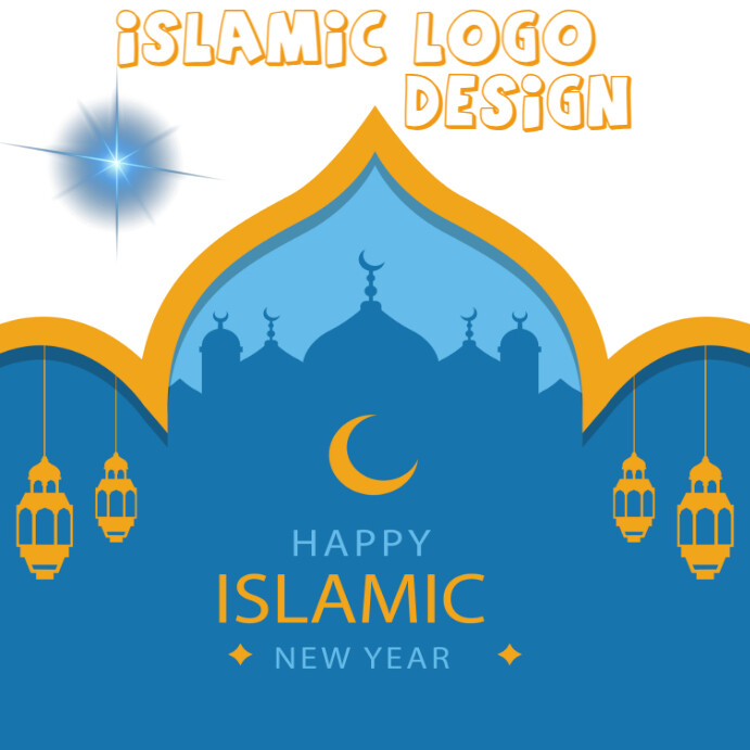 Plantilla de Blue Logo Design Instagram Post | PosterMyWall