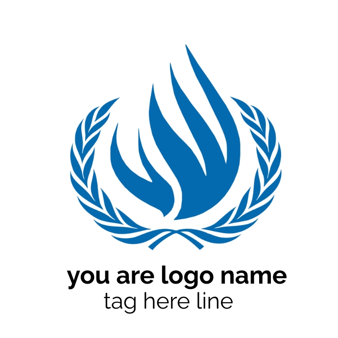 Blue logo Template | PosterMyWall