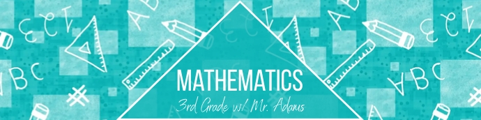 Copy of Blue Mathematics Google Classroom Banner | PosterMyWall