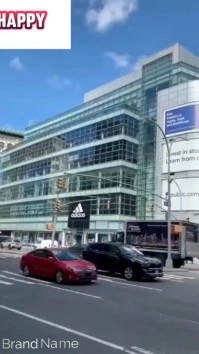 Blue Maximalist Canada Day Flyer Digital Disp template