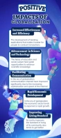 Blue Maximalist Education Info Graphic Design Template Rack Card