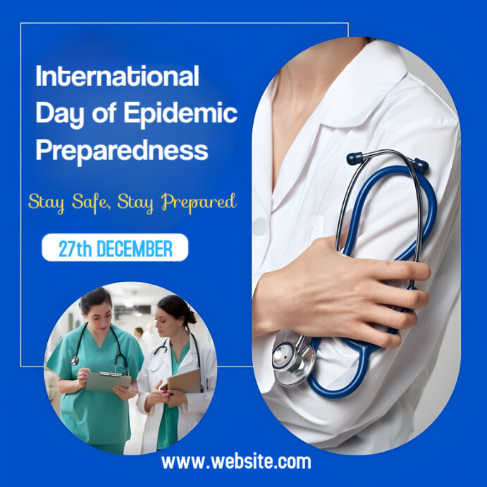 Blue Maximalist International Day Of Epidemic Preparedness Instagram ...