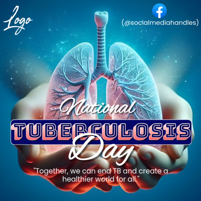 Copy of Blue Maximalist National Tuberculosis Day Instagram Post ...