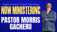 Blue Maximalist Now Ministering Youtube Thumbnail YouTube-Miniaturansicht template