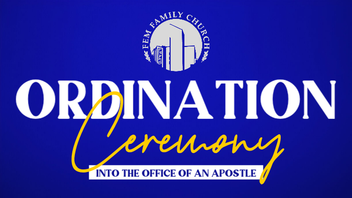 Ordination Ceremony Template | PosterMyWall