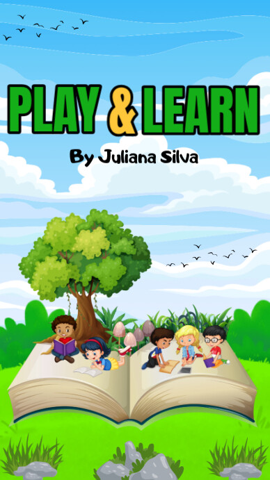 Blue Maximalist Play And Learn Instagram Story Indaba yaku-Instagram template